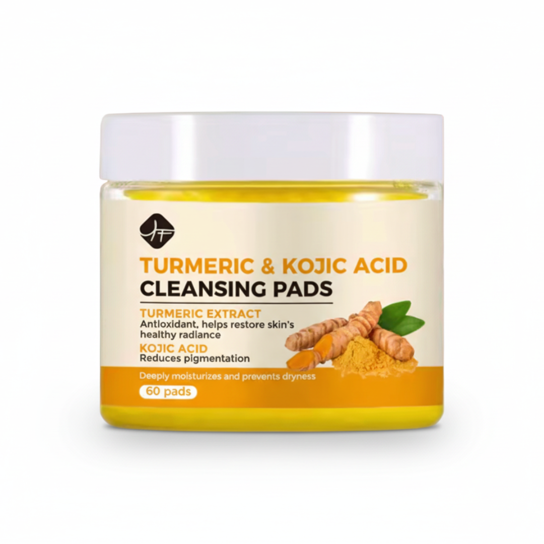 Turmeric cleaning pads