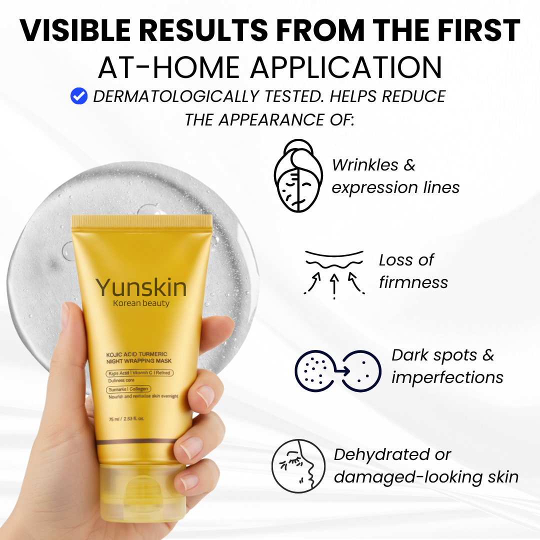Yunskin – Korean Facial Mask with Turmeric & Collagen