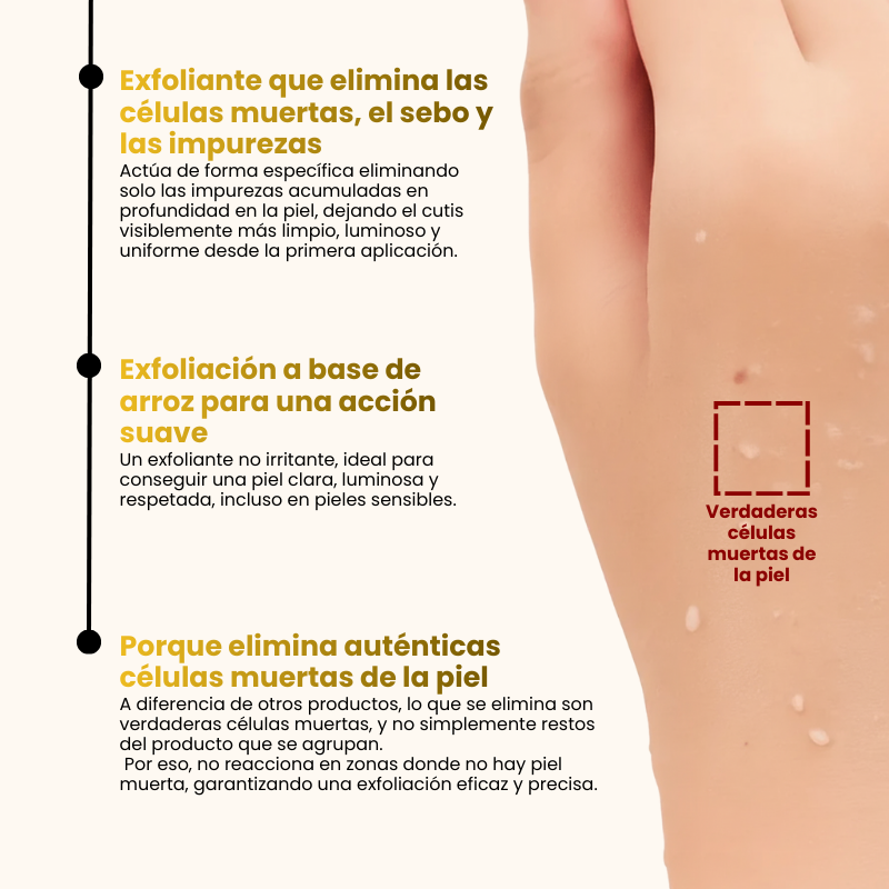 Suero Exfoliante e Iluminador Coreano de Arroz